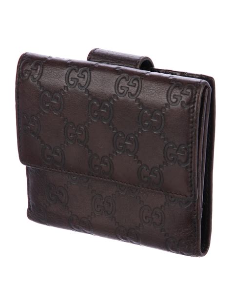 wallet womens gucci|gucci guccissima wallet.